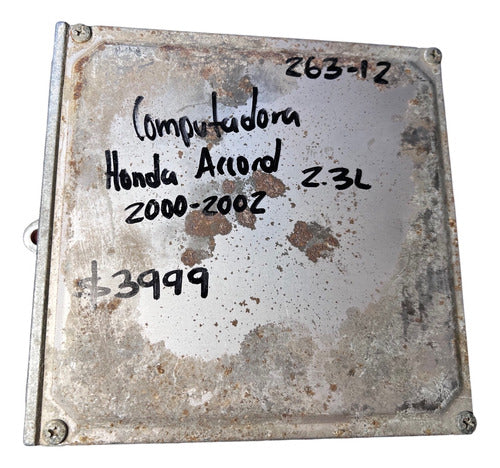 Computadora Honda Accord 2.3l 00-02 37820-paa-l20 (9j)