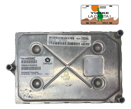 Computadora Dodge Charger 3.6l A/t 11-14 P05150609ac