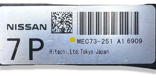 Computadora Nissan Titan 5.6l 2007 Mec73-251 A1 (7p)