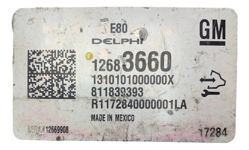 Computadora Chevrolet Cruze 1.4l 2018 12683660 (gm)