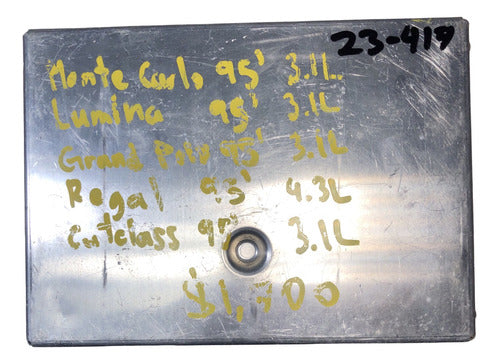 Modulo Abs Chevrolet Cutlass 1995 16217718 (bpfp)