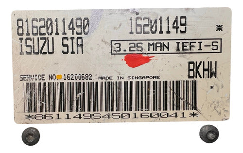 Computadora Isuzu Rodeo 3.2l 94-95 16200682 (bkhw)