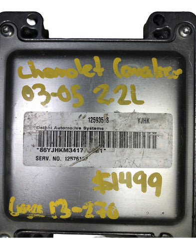 Computadora Chevrolet Cavalier 2.2l 03-05 12593508 (yjhk)