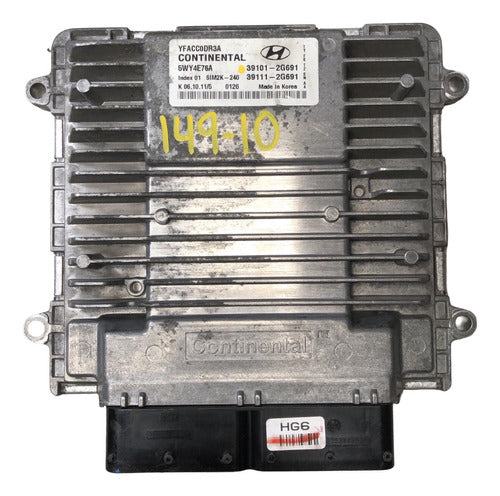 Computadora Hyundai Sonata 2.4l 11-14 39101-2g691