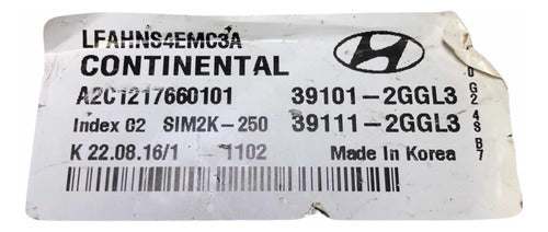 Computadora Hyundai Sonata 2015-2017 2.4l A/t 39101-2ggl3