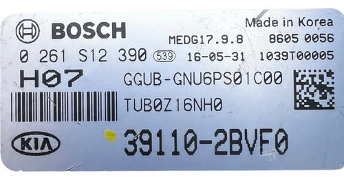 Computadora Kia Río 1.6l 16-17 39110-2bvf0