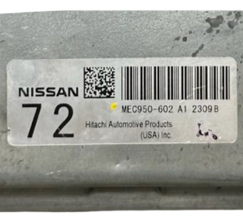 Pcm Computadora Nissan Sentra 2.0l 2012 Mec950-602 A1 (72)