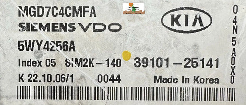Computadora Kia Optima 2.4l A/t 06-08 39101-25141