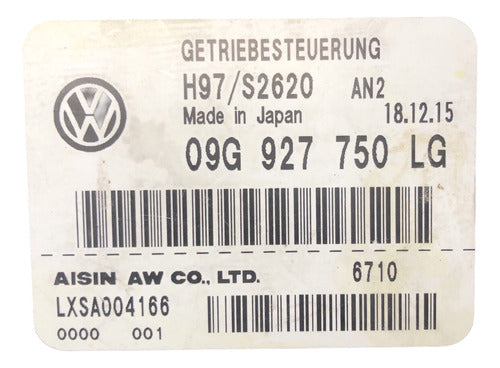 Módulo Tcm Vw Beetle 2012-2014 2.5l 09g 927 750 LG