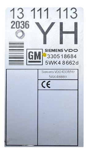 Modulo Bcm Chevrolet Corsa 1.8l 2005 330518684 (yh)