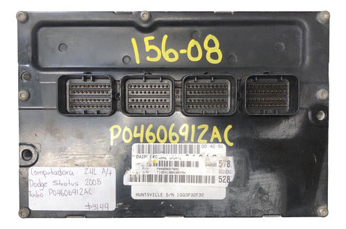 Computadora Dodge Stratus 2.4l A/t 2005 Turbo P04606912ac