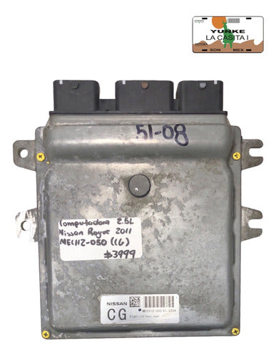 Computadora Nissan Rogue 2.5l 2011 Mec112-050 (cg)