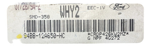 Computadora Ford Contour 2.0l 94-95 94bb-12a650-hc