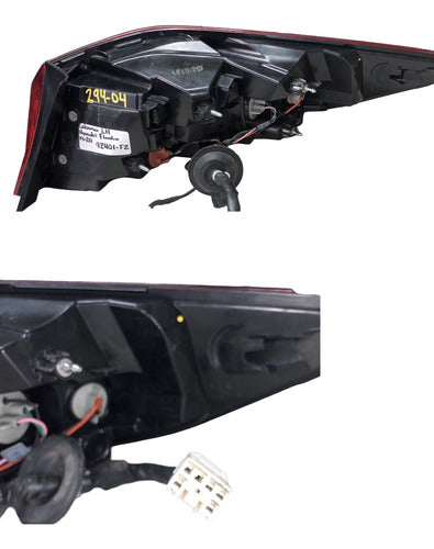 Calavera Lh Hyundai Elantra 19-20 92401-f2 Izquierdo/conductor Rojo