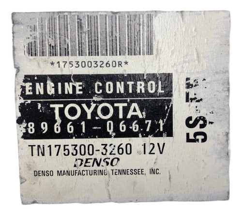 Computadora Toyota Camry 2.2l 1999 89661-06671
