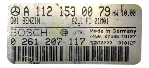 Computadora Mercedes Benz Slk320 00-05 A 112 153 00 79