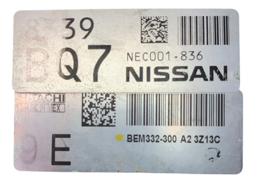 Computadora Nissan Versa 1.6l A/t 2014 Bem332-300 A2 (9e)