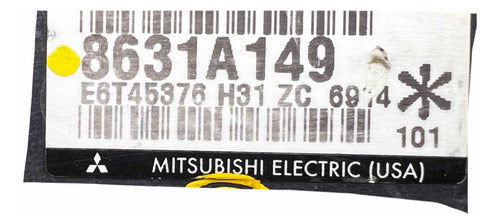 Computadora Mitsubishi Eclipse Gt 3.8l A/t 06-10 8631a149