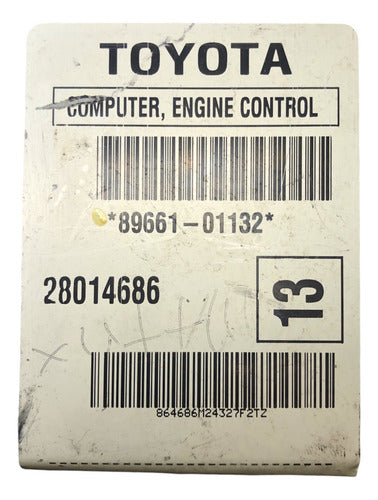 Computadora Toyota Matrix 1.8l 04-05 89661-01132