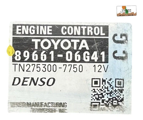 Computadora Toyota Camry 2.4l 08-10 89661-06g41 (cg)