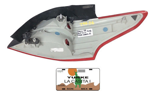 Calavera Lh Ford Focus 15-18 F1eb-13405-fc Izquierdo/conductor Rojo