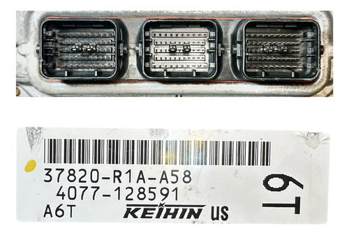 Pcm Computadora Honda Civic 1.8l 12-13 37820-r1a-a58 (6t)