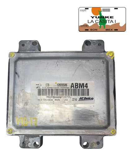 Computadora Chevrolet Sonic 1.4l 2013 12655586 (abm4)