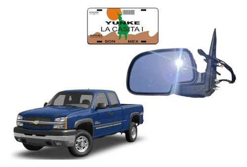 Espejo Retrovisor Lh Chevrolet Silverado 03-06