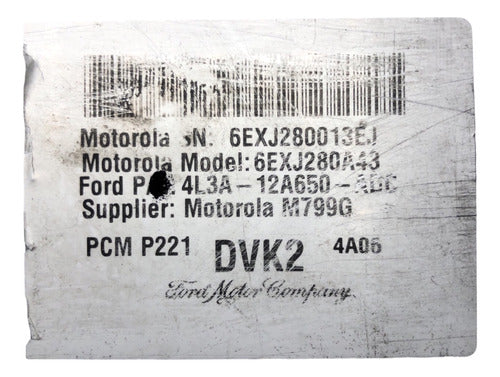 Computadora Ford F150 5.4L A/t 2004-2006 4L3A-12A650-ADC