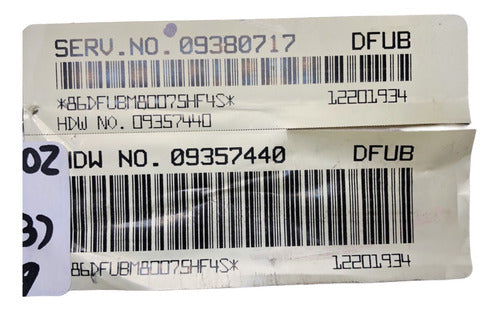 Computadora Chevrolet Malibu 99-02 09380717 (dfub)