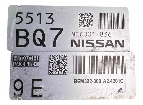 Computadora Nissan Versa 1.6l 2014-18 Bem332-300 A2 (9e)