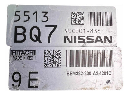 Pcm Computadora Nissan Versa 1.6l 14-18 Bem332-300 P9
