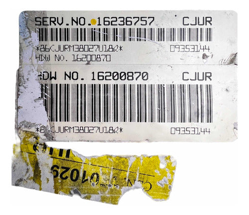 Computadora Chevrolet Malibu 99-05 16236757 (cjur)
