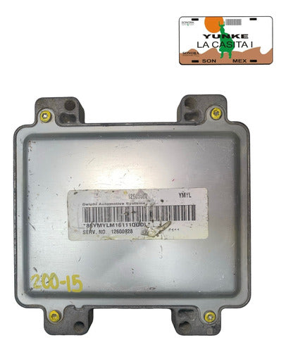 Computadora Chevrolet Equinox 3.4l 2006 12605582 (ymyl)