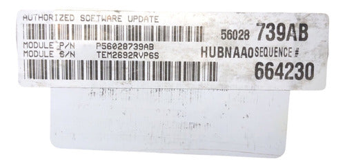 Computadora Dodge Ram 1500 4.7l 2005 P56028739ab