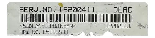 Computadora Chevrolet Silverado 2001-2003 12200411 (dlac)