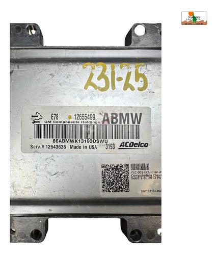 Pcm Computadora Chevrolet Sonic 1.8l 2013 P4