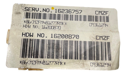 Computadora Chevrolet Malibu 99-05 16236757 (cmzf)