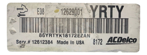 Computadora Chevrolet Equinox 3.4l 08-09 12629001 (yrty)