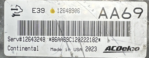 Pcm Computadora Chevrolet Equinox 2.4l 2012