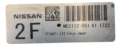 Computadora Nissan Altima 2.5l A/t 10-11 Mec112-051 A1 (2f)