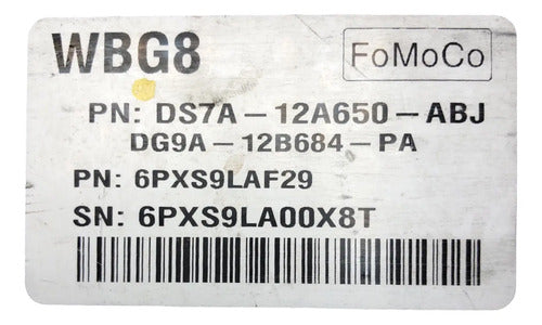 Pcm Computadora Ford Fusion 2.5l 2013 Ds7a-12a650-abj P2