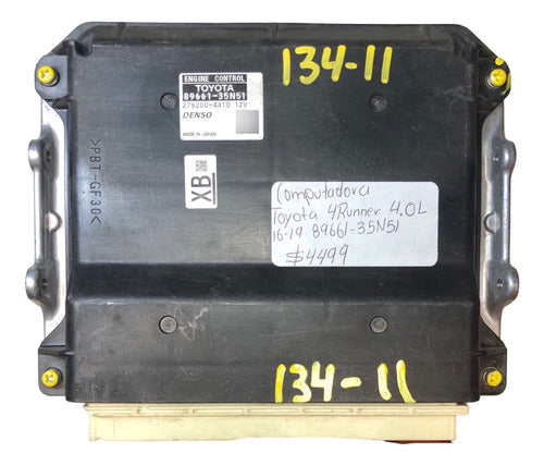 Computadora Toyota 4runner 4.0l 16-19 89661-35n51