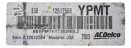 Computadora Chevrolet Impala 3.5l 2008 12617568 (ypmt