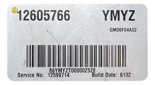 Computadora Chevrolet Cobalt 2.2L 05-06 12605766 (YMYZ)