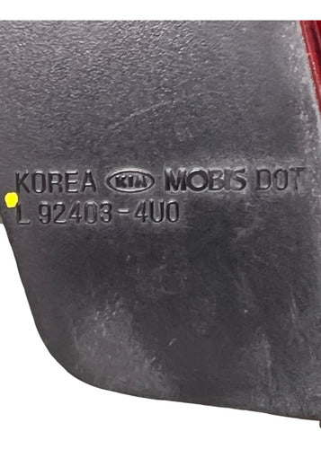 Calavera Interior Lh Kia Optima 11-13 92403-4u0 Izquierdo/conductor Rojo