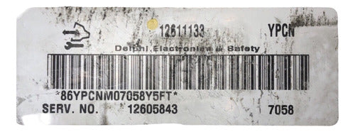 Computadora Saturn Aura 3.9l 2007 12611133 (ypcn)