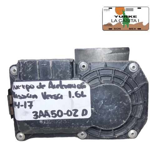 Cuerpo De Aceleración Nissan Versa 1.6L 14-17 3AA50-02 D