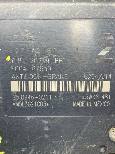 Modulo Abs Ford Escape 2005-2007 Yl8t-2c219-bb