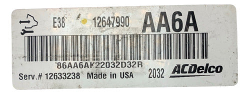 Computadora Chevrolet Silverado Lt 1500 5.3l 2012 12647990